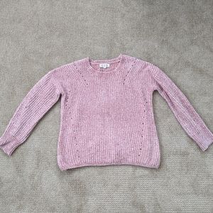 Pink Rose Cozy Sweater